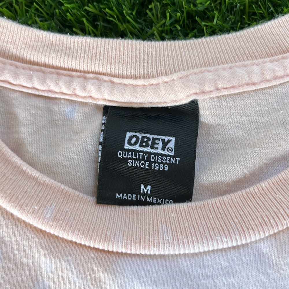 OBEY Tie Dye Tee size medium - Picture 4 of 5